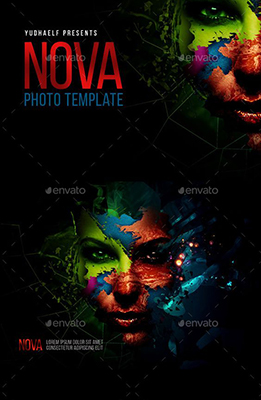 Nova Artistic Photoshop Effect / Effet Photoshop