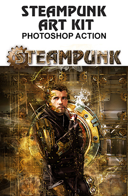 Steampunk Photoshop Effect / Effet Photoshop