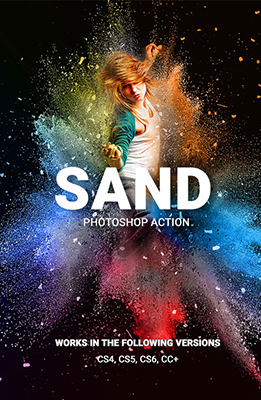 Sand Photoshop Effect / Effet Photoshop