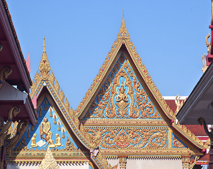 Wat Bangphratoonnok Gables (DTHB0844)