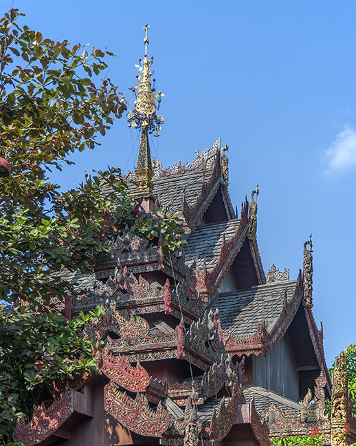 Wat Pa Pao Phra Ubosot Gables (DTHCM0196)