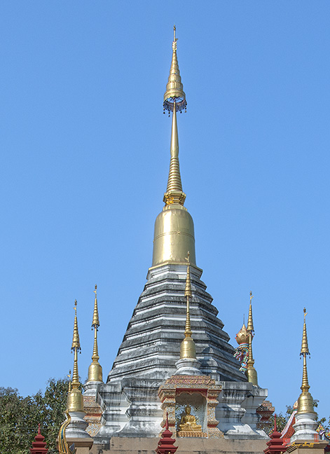 Wat Pa Neramit Mae Taeng Phra Chedi Pinnacle (DTHCM2056)