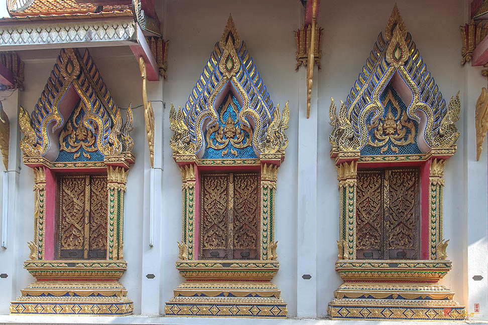 Wat Nam Phueng Phra Ubosot Windows (DTHLA0016)