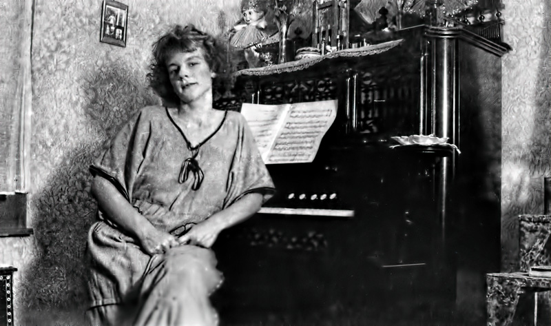 Sitting by the Organ 
