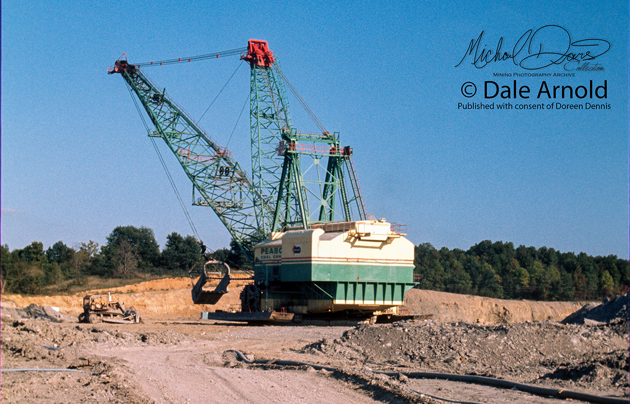 Peabody Coal Company Bucyrus Erie 1260W (Vogue Mine)