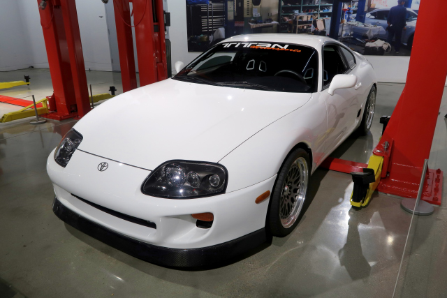 1993 Toyota Supra Mark IV, redesigned for 1993 model year with more modern and rounded styling, plus high performance. (2133)