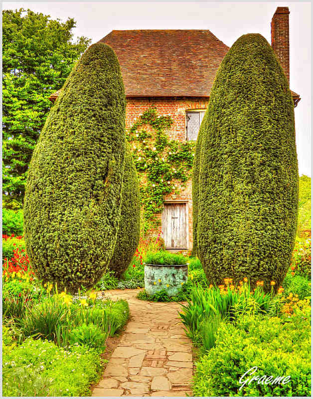 South Cottage and Topiarys