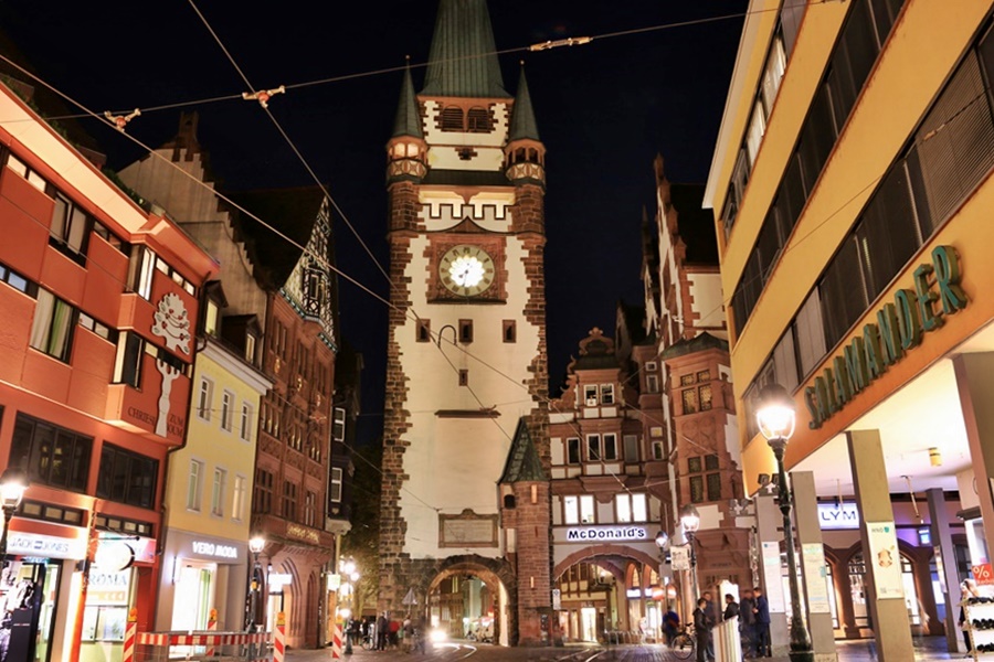 Freiburg. Martinstor (Martins Gate)