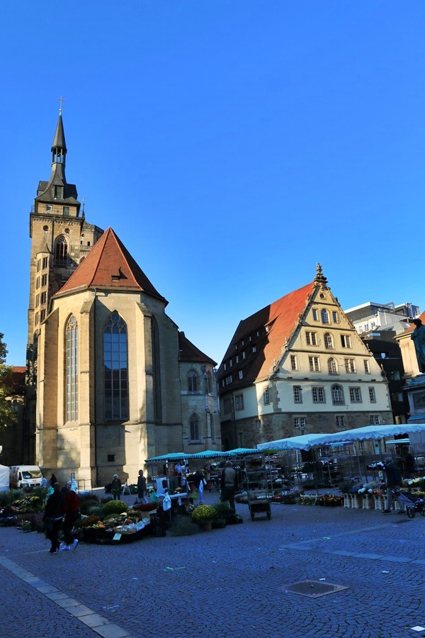 Stuttgart. Schillerplatz