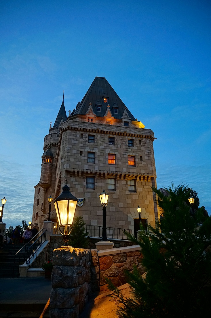 Canada pavilion, blue hour