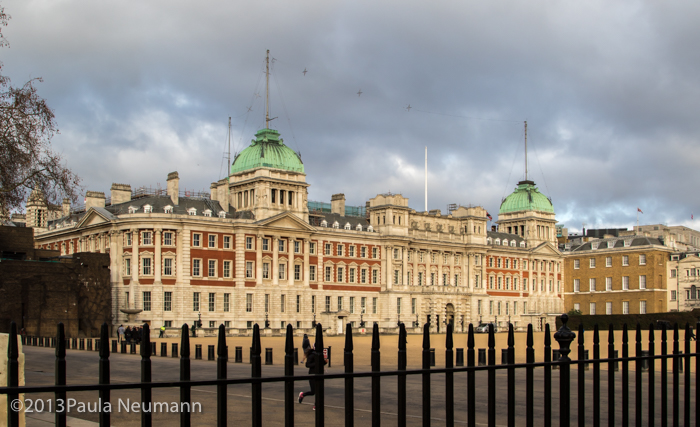 Old Admiralty building at Horse Guard Parade