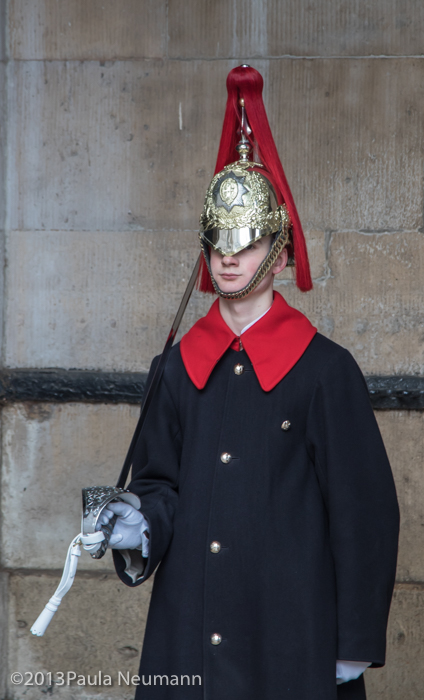Changing of horse guard