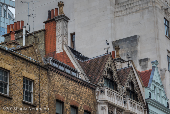 roof tops and chimneys