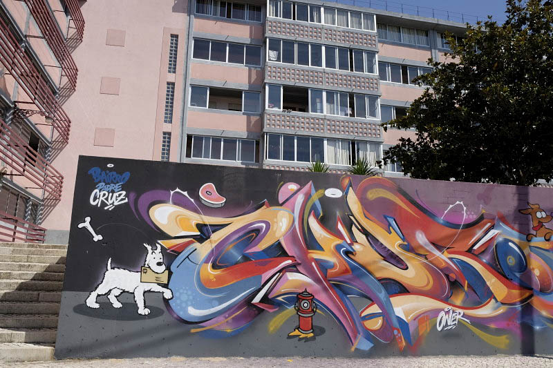 Bairro Padre Cruz, Bray One, Chure Oner, Mosaik 2016