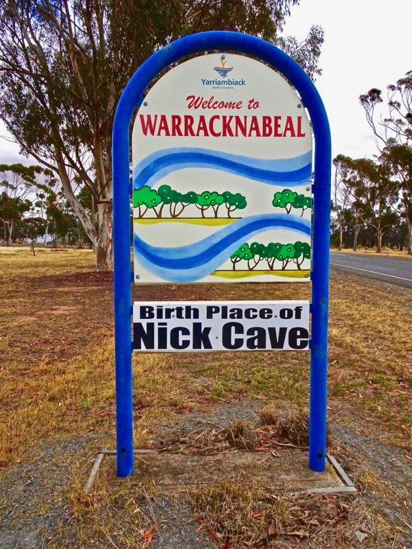 Warracknabeal, birth place of Nick Cave