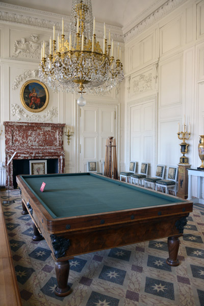 The Music Room, converted into a billiard room by King Louis-Philippe