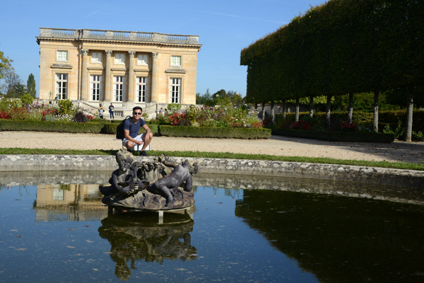Fountain in the garden of the Petit Trianon, Versailles