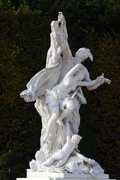 Perseus and Andromeda, Pierre Puget, Palace Gardens, Versailles
