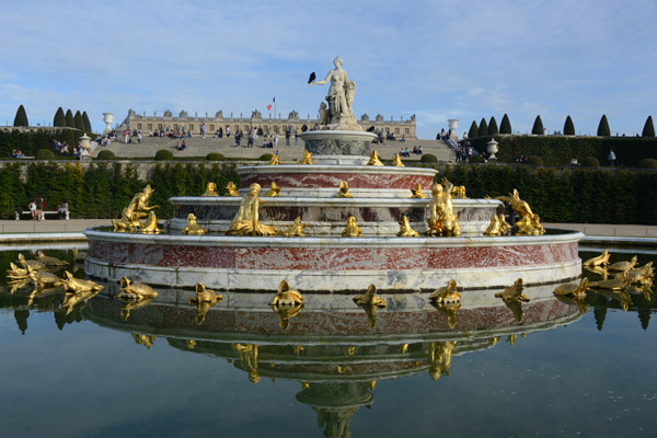 Bassin de Latone - Latonas Fountain, inspired by the Metamorphoses of Ovid