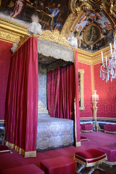 Salon of Mercury, the Royal Bedchamber of the King's State Apartment