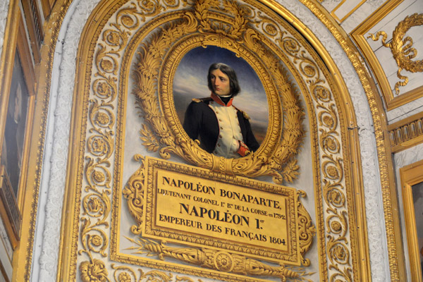 Lieutenant Colonel Napoléon Bonaparte in 1792, Emperor Napoléon I in 1804