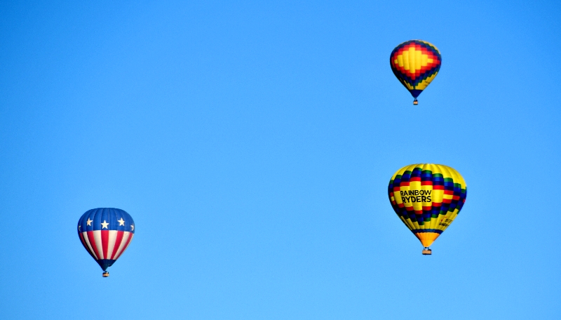 Hot Air Balloons over Albuquerque, New Mexico 095 