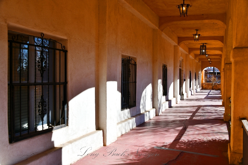 San Felipe de Neri Church Breeze Way, Old Town Plaza, Old Town Albuquerque, New Mexico 196 