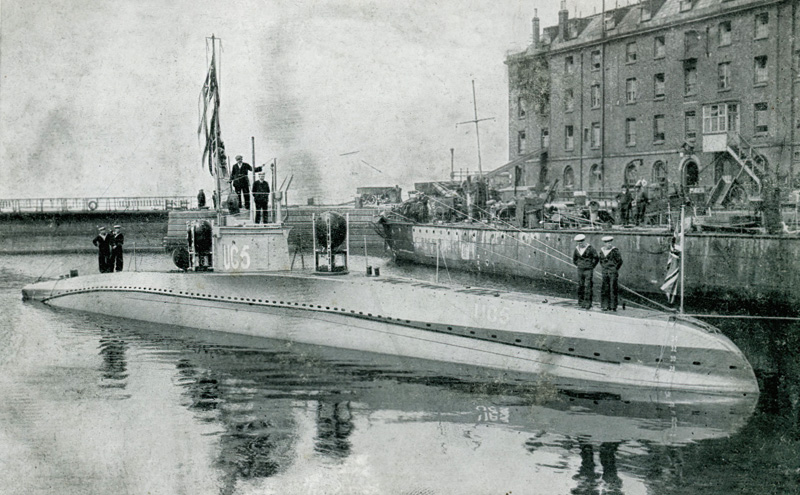 German Submarine UC-5 