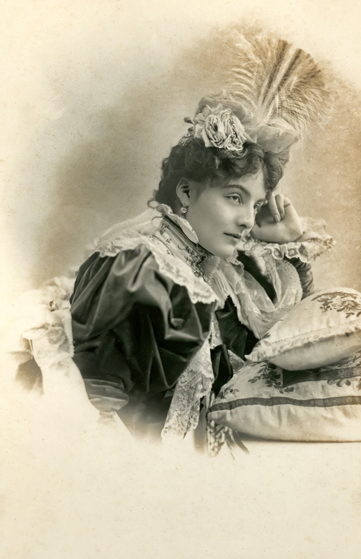 Lady with a Feather Hat 