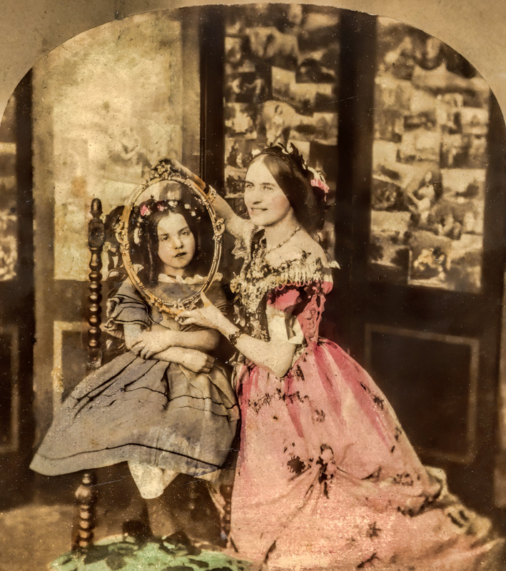 Framing Her Daughter  
