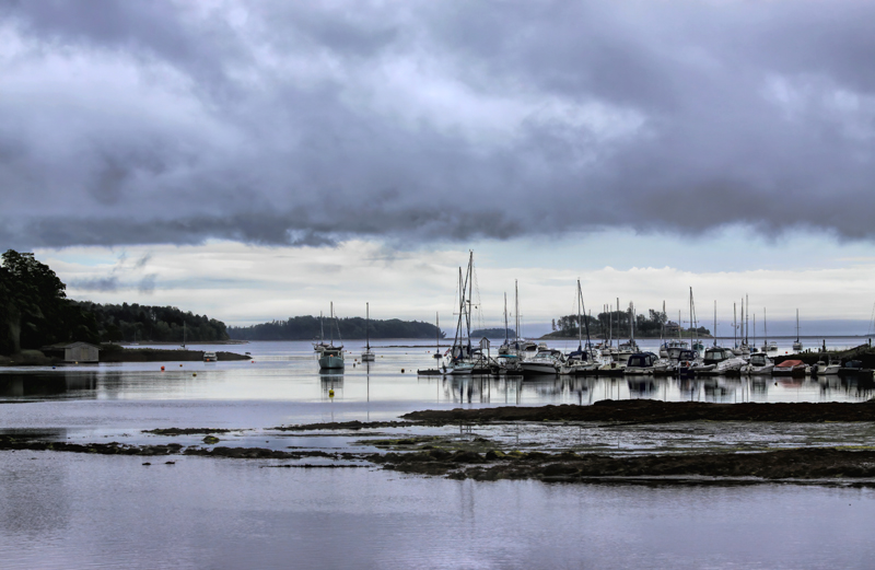 Rainy Day in Lunenburg  