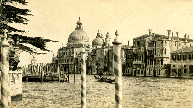 St Marks Dome from the Canal  