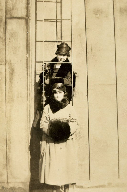 Posing with a Ladder  