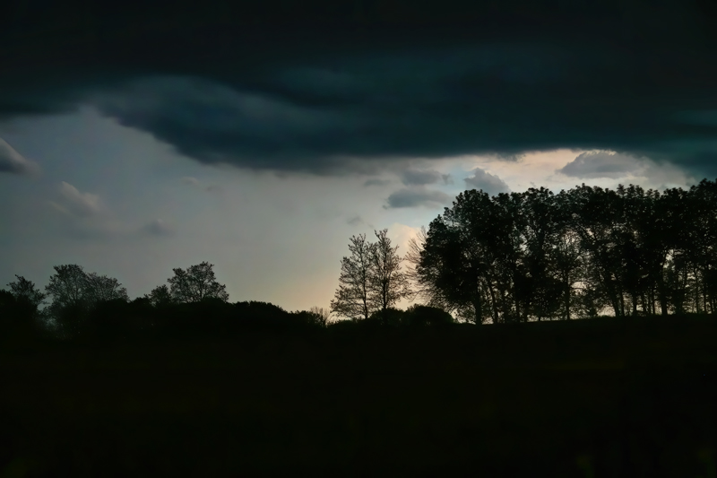 Dark Clouds Moving In  