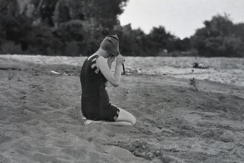 Lady at the Beach 