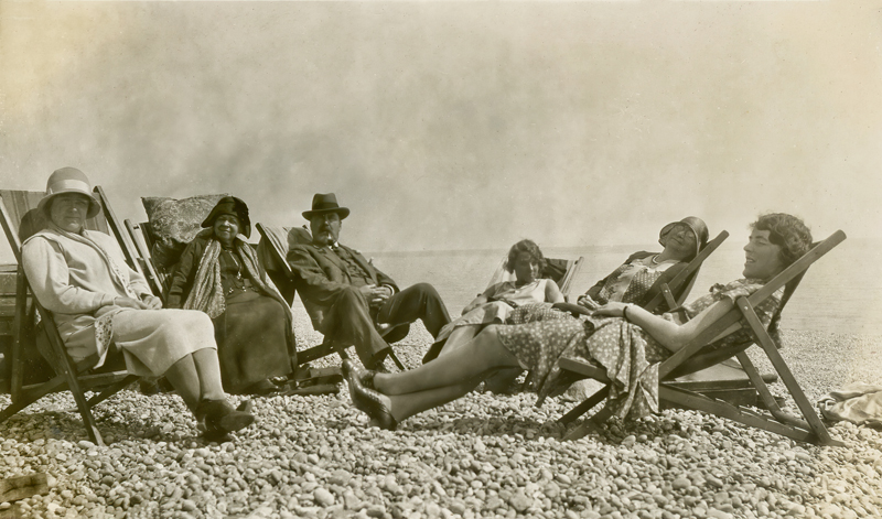 At the Beach  