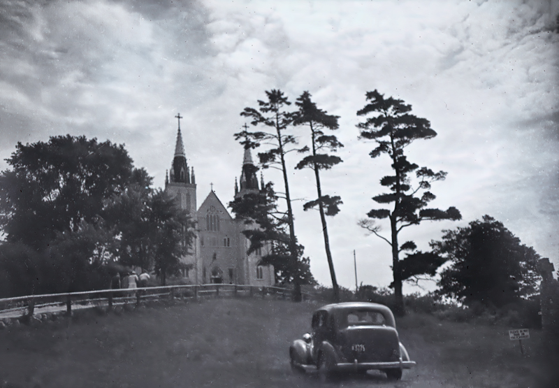Car at the Martyrs Shrine  
