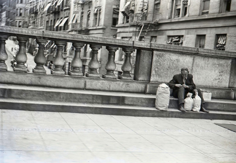 Man on the Steps 