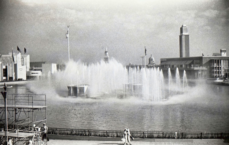 Fountain at the Worlds Fair  