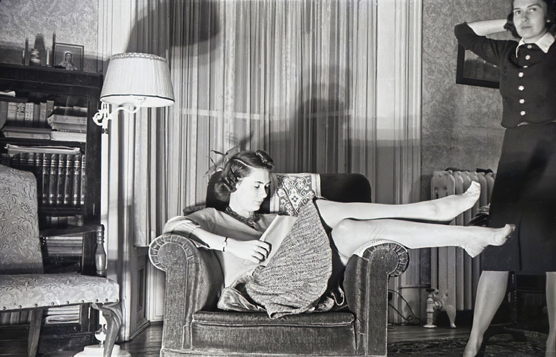 Reading and Posing  