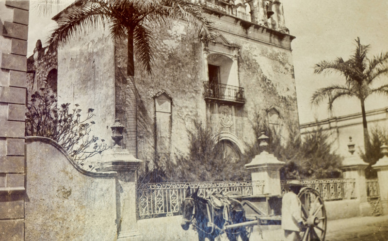 Mexico City Street Scene 