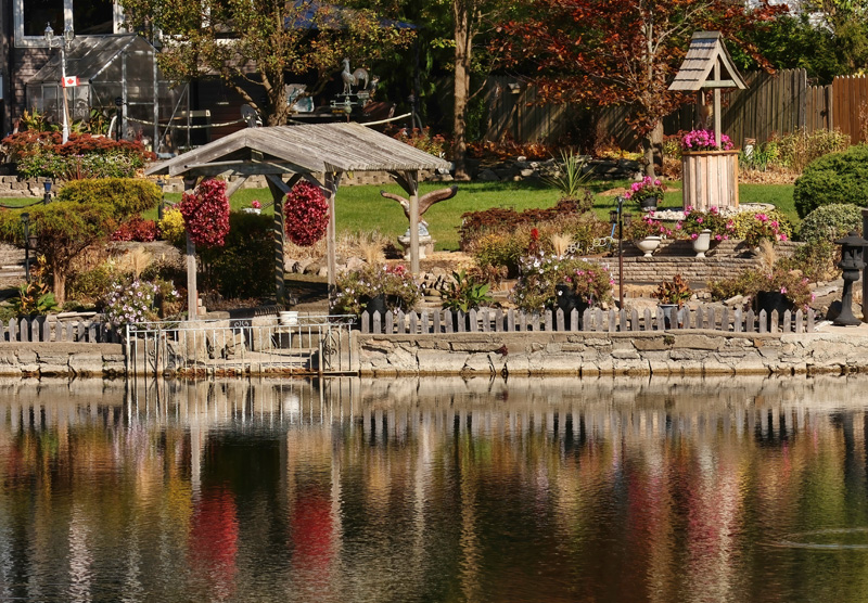 Garden by the Pond 