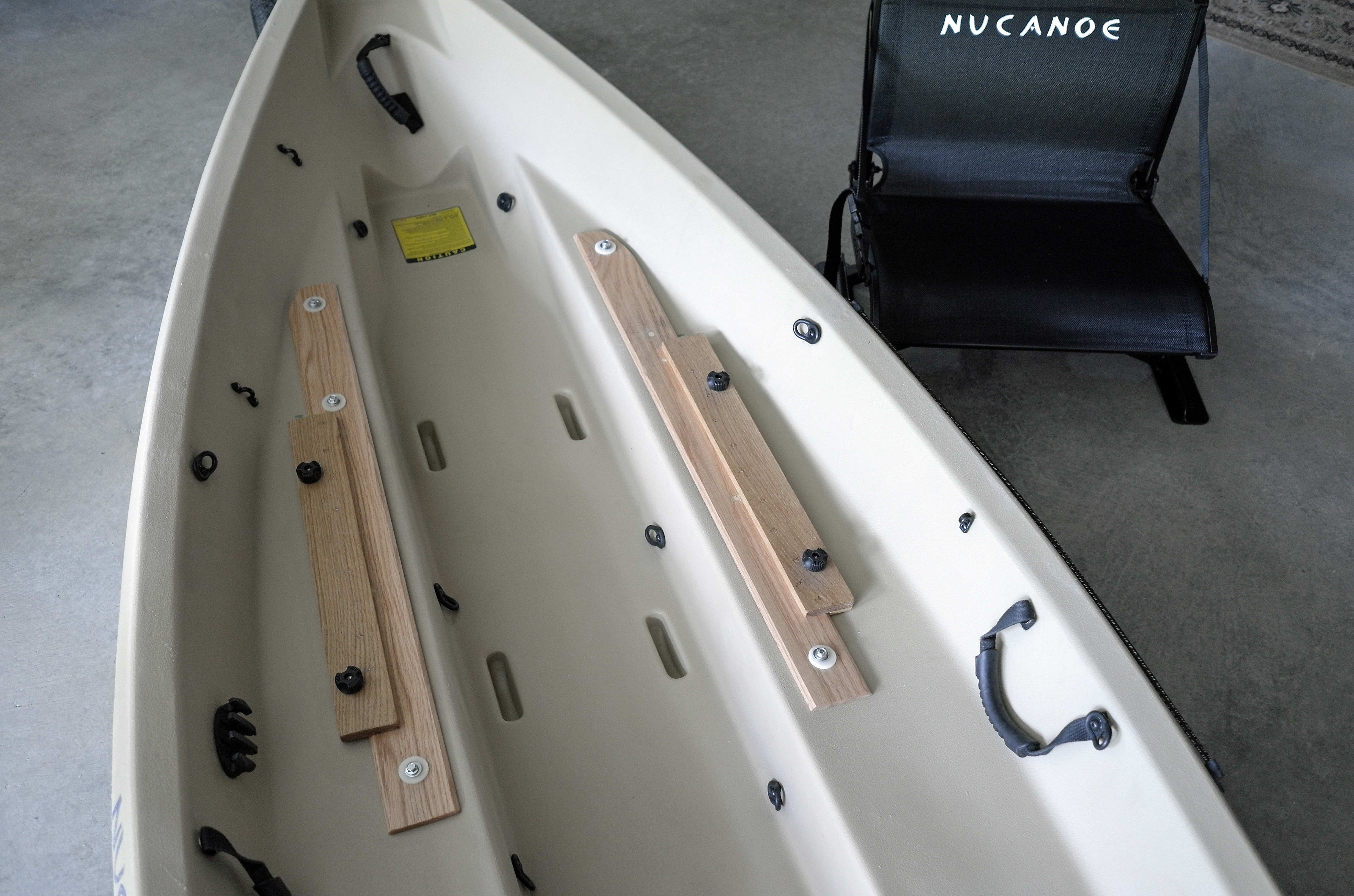 Installing New Seat on 2011 NuCanoe