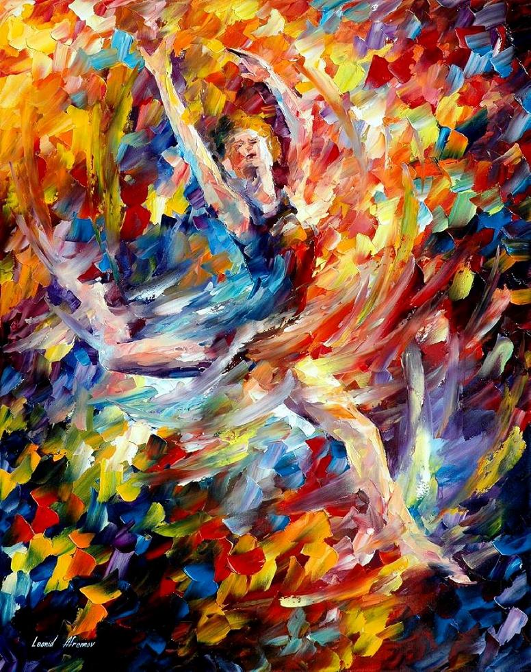 BURNING FLIGHT  oil painting on canvas