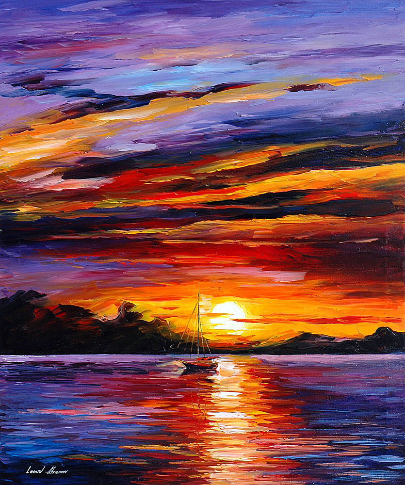 CARIBBEAN ISLANDS  oil painting on canvas