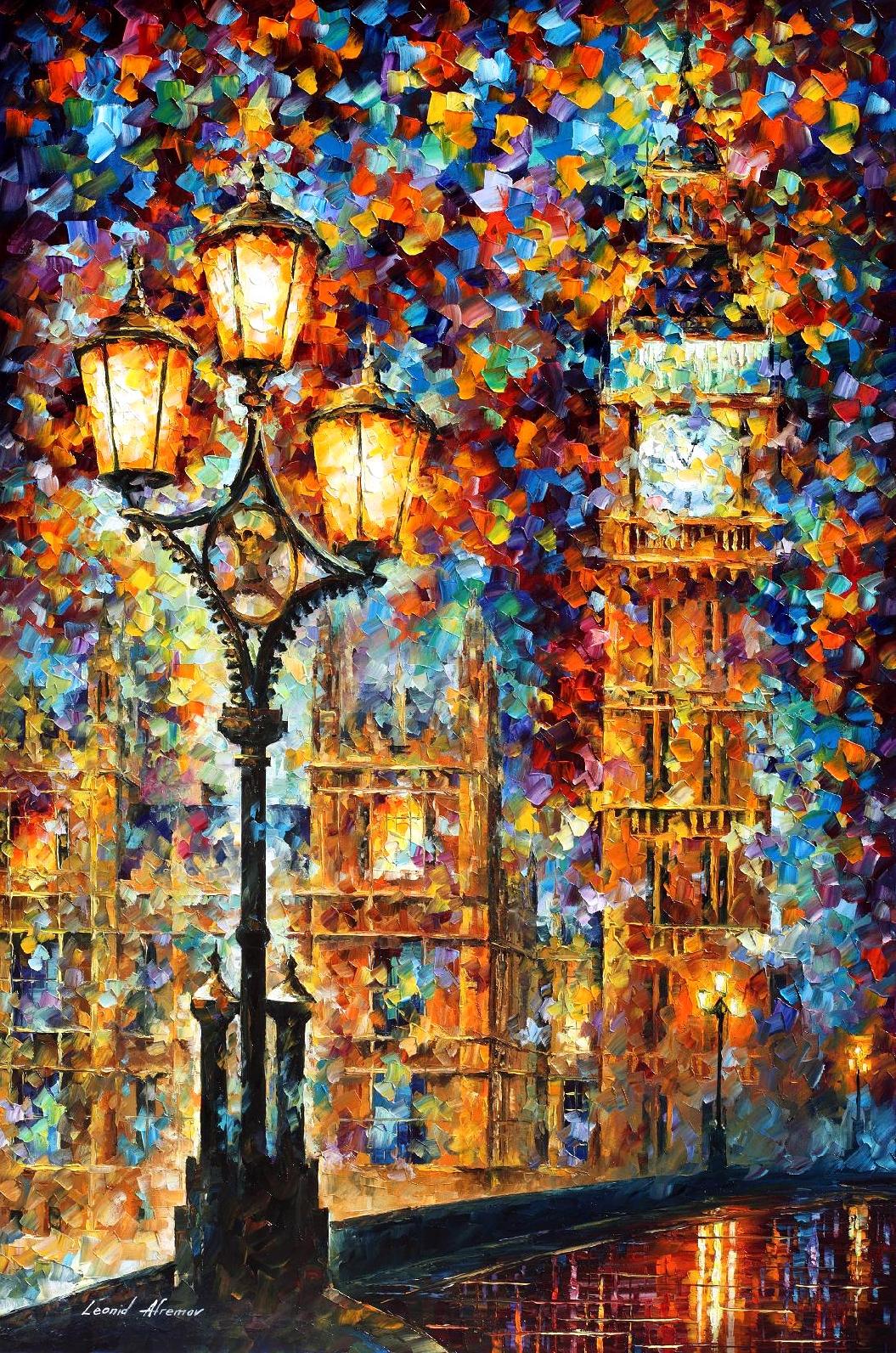 LONDONS DREAMS 36X48  oil painting on canvas