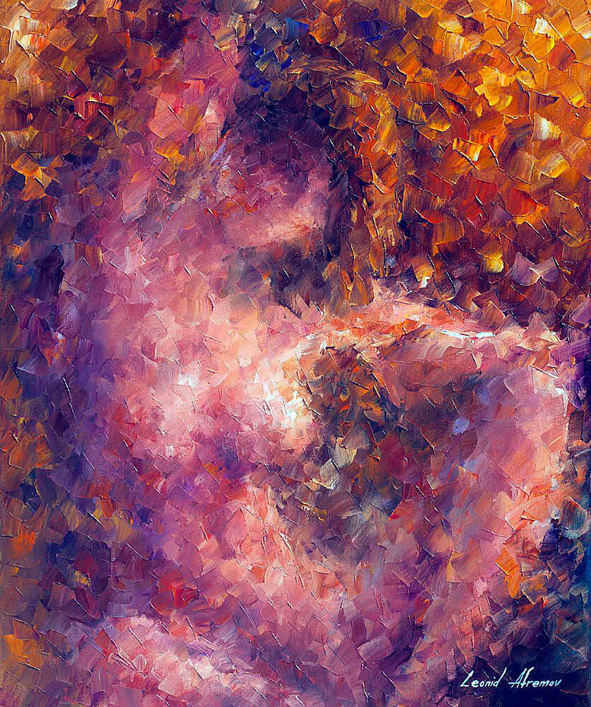 TERNURA  Original Oil Painting On Canvas By Leonid Afremov