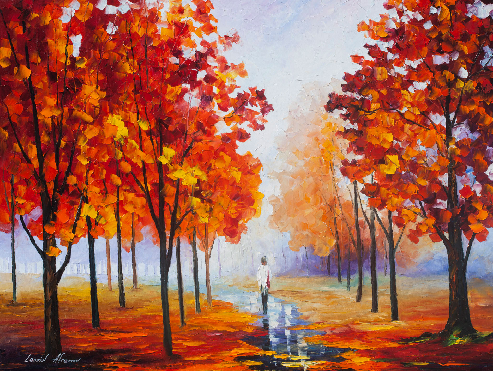 AUTUMN PINK FOG - LIMITED EDITION GICLEE