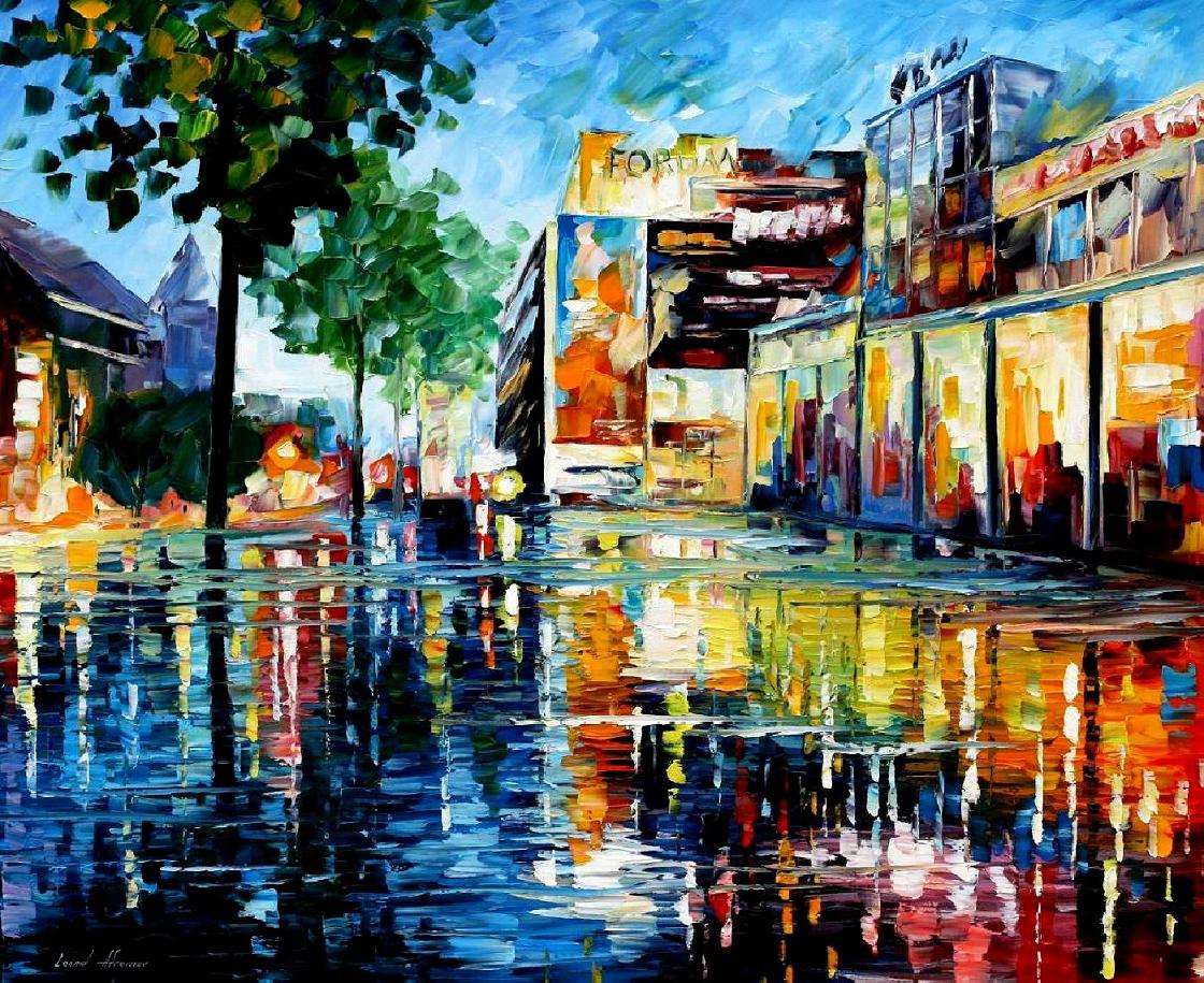 FORUM 36x48 (90cm x 120cm)  oil painting on canvas