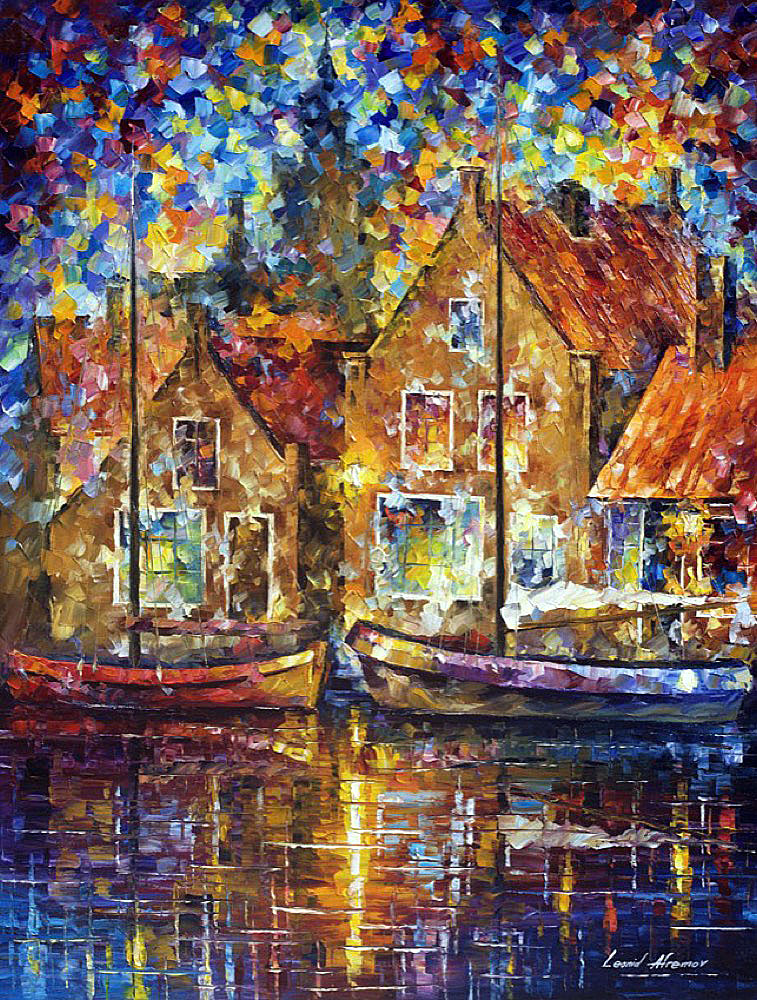 OLD SHIPS  oil painting on canvas